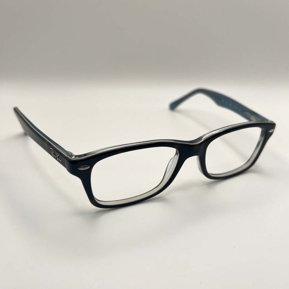 Ray-Ban RB1531 3701 Youth Eyeglasses Tortoise Shell Blue 48-16-130